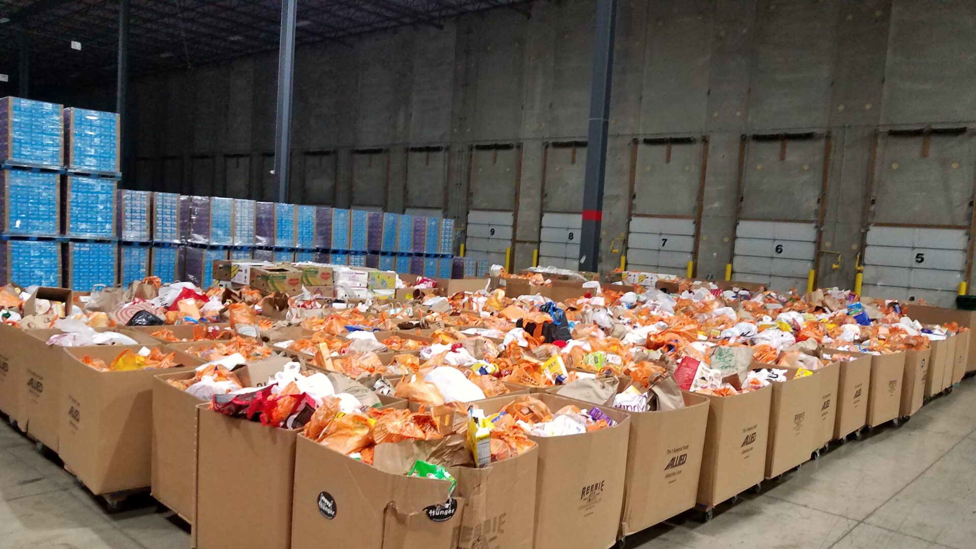 Move for Hunger drive