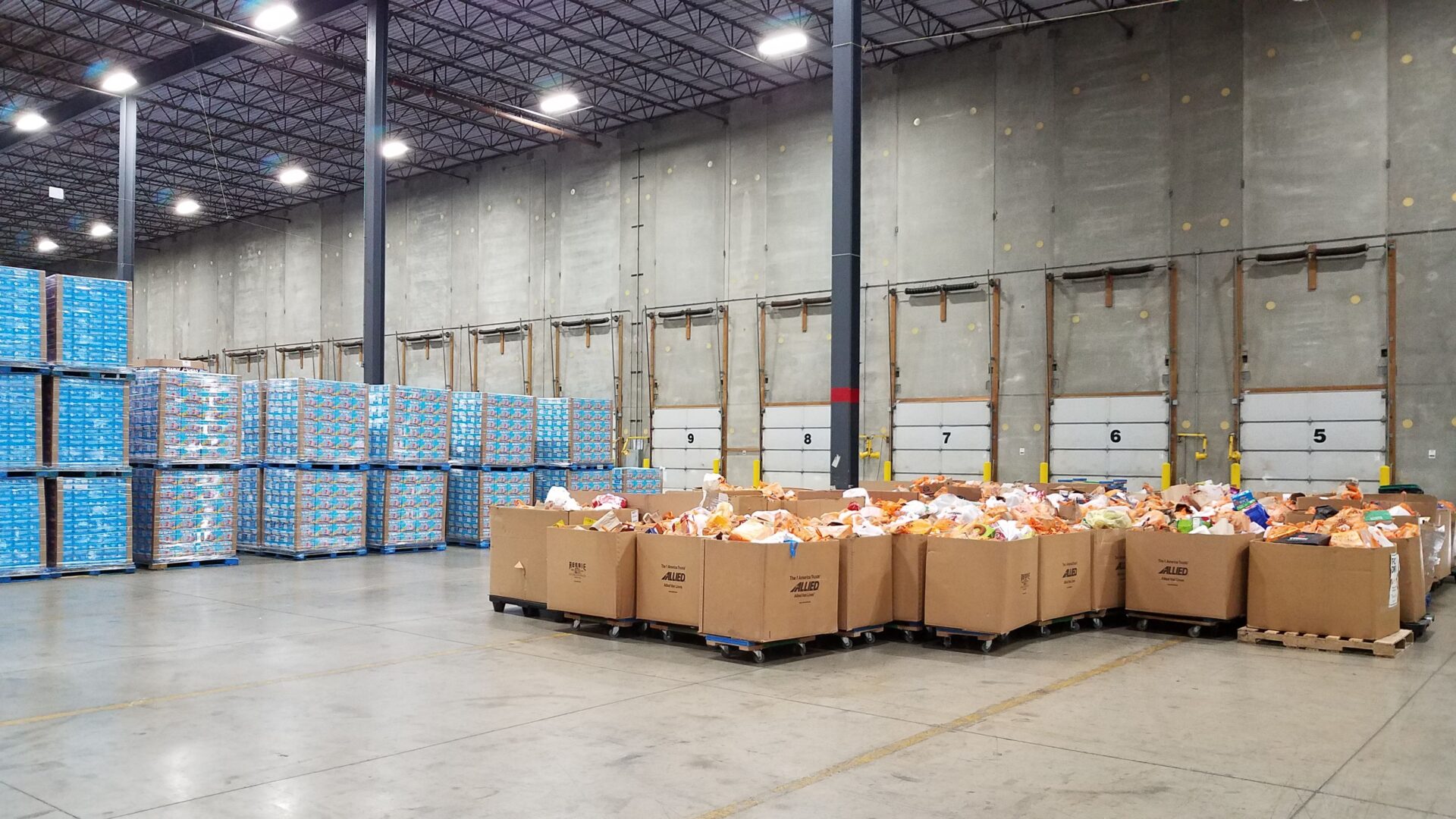 Move for Hunger drive