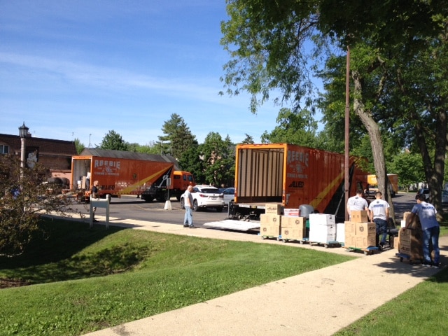 Reebie trucks at the museum