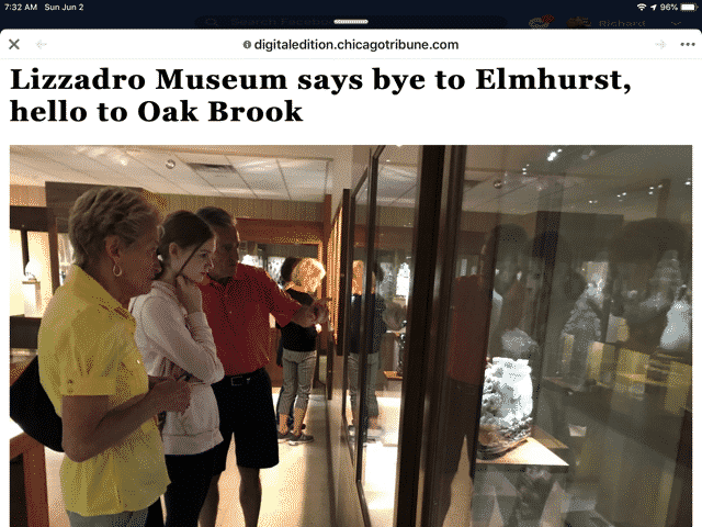 Lizzadro Museum move