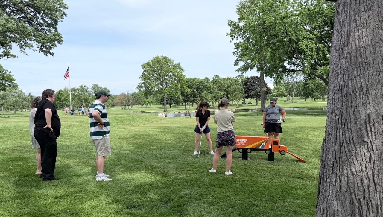 reebie storage & moving co participates in ray graham golf outing